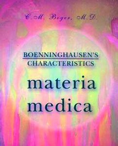 Boger C.M. - Boenninghausen´s Characteristics materia medica
