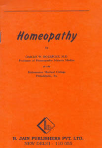 Boericke G.W. - Homeopathy