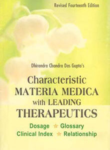 Gupta D.C.D. - Characteristic Materia Medica with Leading Therapeutics