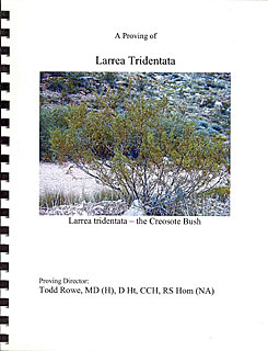 Rowe T. - A Proving of Larrea Tridentata