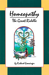 Grossinger R. - Homeopathy: The Great Riddle