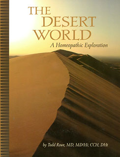 Rowe T. - The Desert World - A Homeopathic Exploration incl. CD