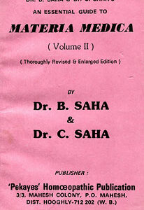 Saha B. / Saha C. - Materia Medica (Volume II)