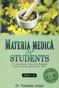 Uniyal P. - Materia Medica for Students Part-III