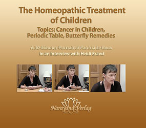 DVD - Le Roux P. - The Homeopathic Treatment of Children - Topics: Cancer in Children, The Periodic Table, Butterfly Remedies