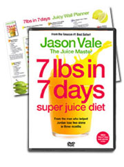 DVD - Jason Vales - 7lbs in 7 Days - Super Juice Detox Diet