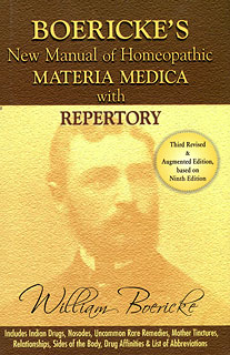 Boericke W. - Boericke's New Manual of Homoeopathic MM with Repertory. Includes Indian Drugs, Nosodes, Uncommon Rare Remedies, Mother Tinctures, Relationships, Sides of the Body, Drug Affinities & List of Abbreviations.