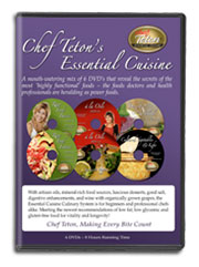 DVD - Essential Cuisine Healthy Cooking Classes - Chef Tenton's essential cuisine - 6-DVD