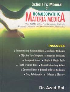 Rai A. - Scholar's Manual to Homoeopathic Materia Medica