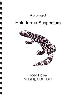 Rowe T. - A Proving of Heloderma Suspectum