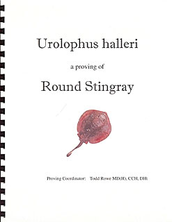 Rowe T. - Urolophus Halleri - A Proving of Round Stingray