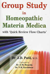 Patil J.D. - Group Study in Homeopathic Materia Medica with 'Quick Review Flow Charts'