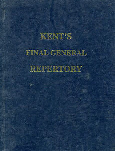 Schmidt P. - Kent's Final General Reperory of the homoeopathic materia medica (Medium Size)