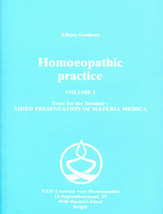 Geukens A. - Homoeopathic practice - Volume I