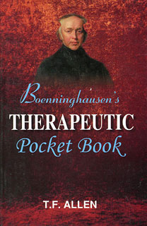 Allen T.F. - Boenninghausen's Therapeutic Pocket Book